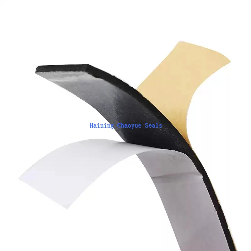 Adhesive-Back Nitrile Rubber Strips Adhesive-Back Nitrile Rubber Strips