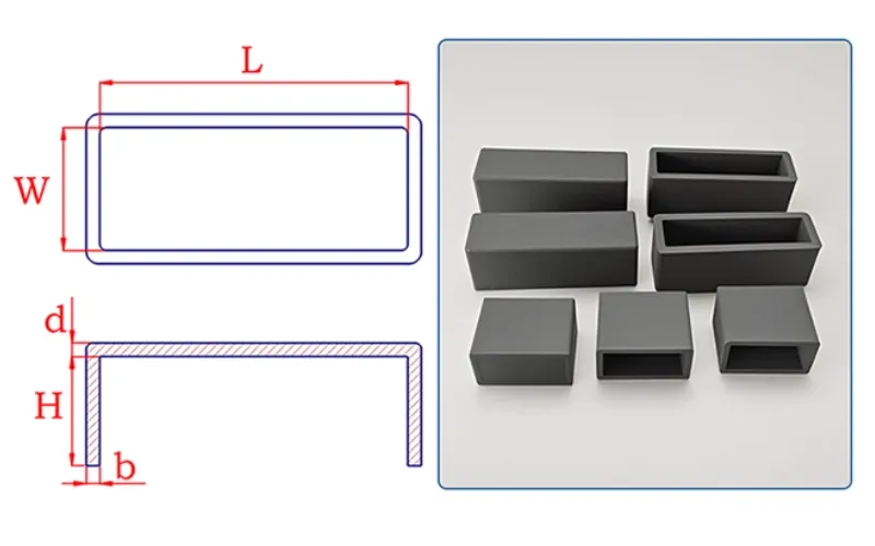 rectangular silicone end protection caps, covers and protective covers rectangular silicone end protection caps, covers and protective covers